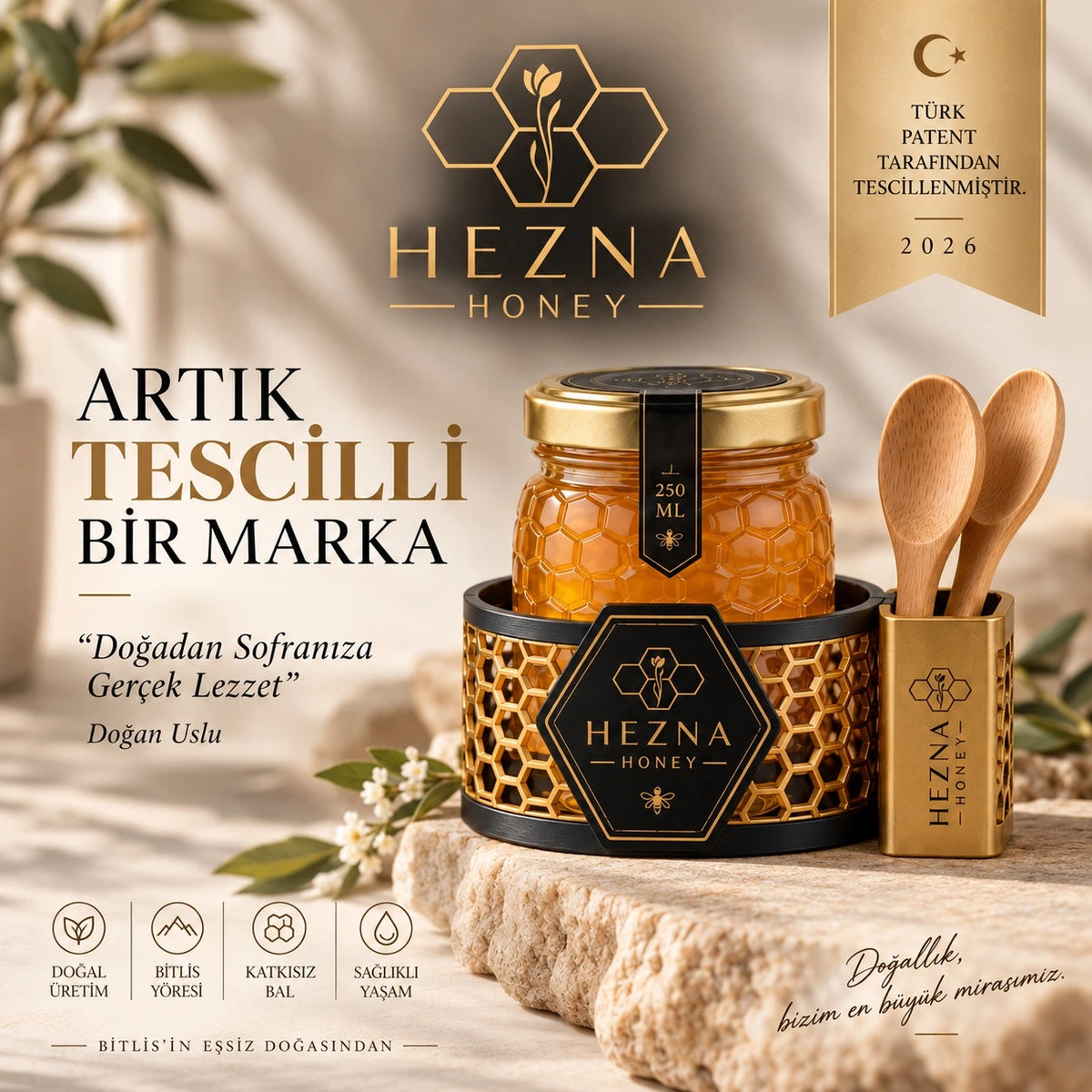 Doğadan sofranıza, özenle.